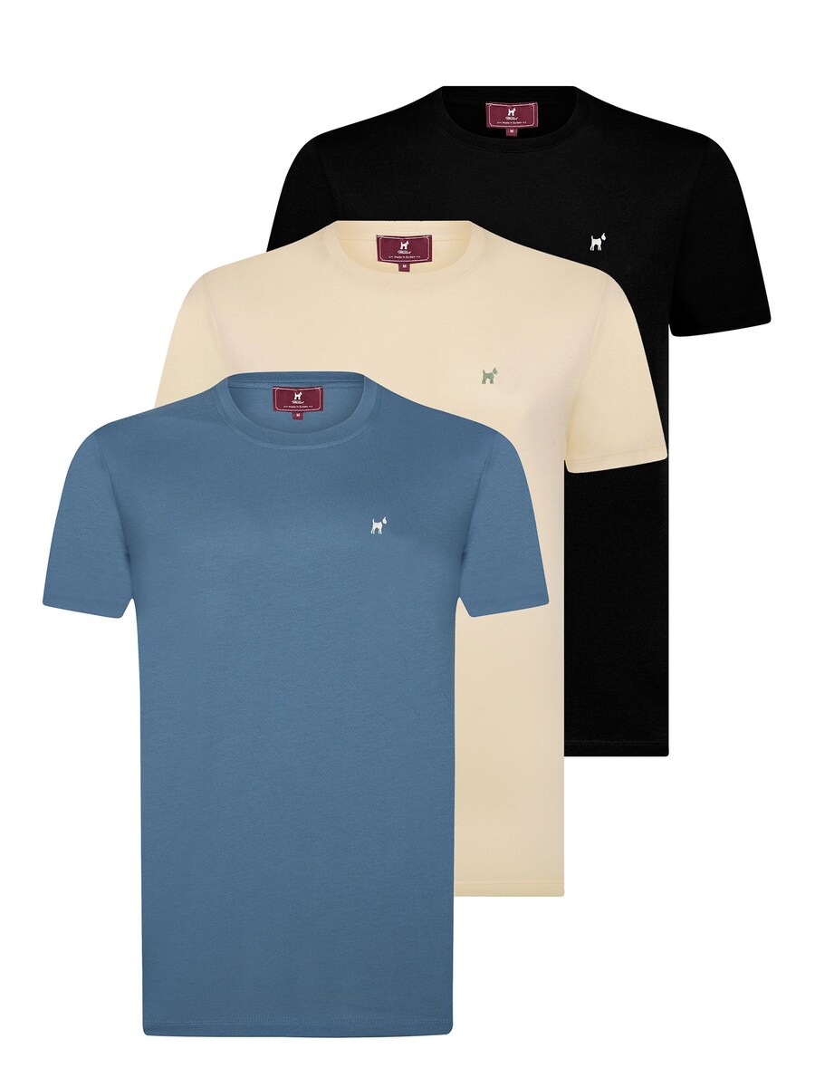 

Рубашка Williot, цвет Beige/Blue/Black