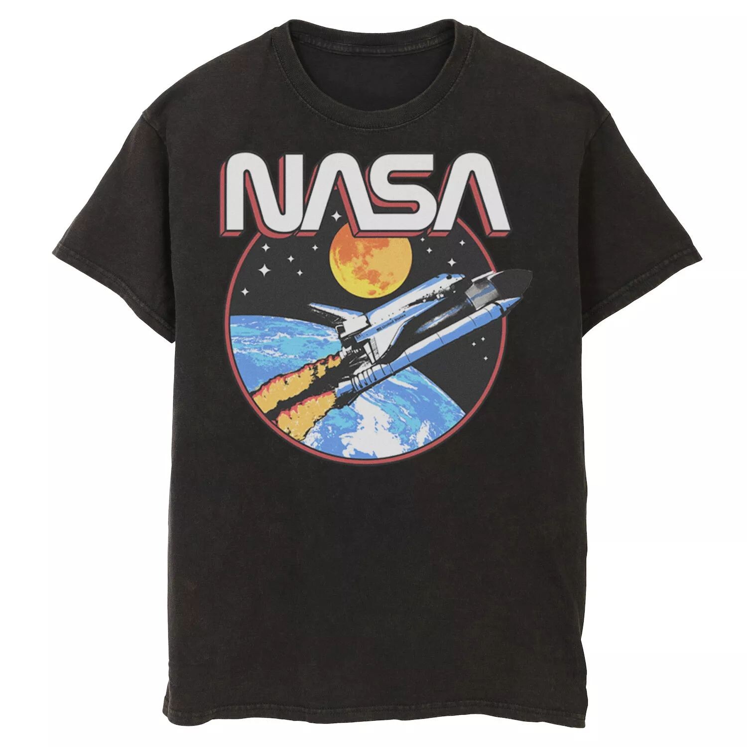 

Мужская футболка NASA в стиле ретро Lift Off Space Tee Licensed Character