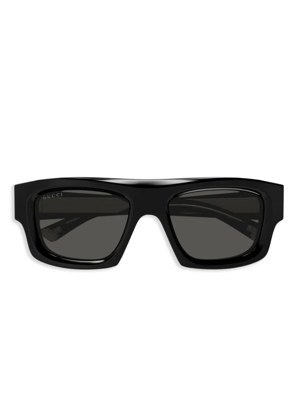 

Солнцезащитные очки в квадратной оправе Gucci Eyewear, черный