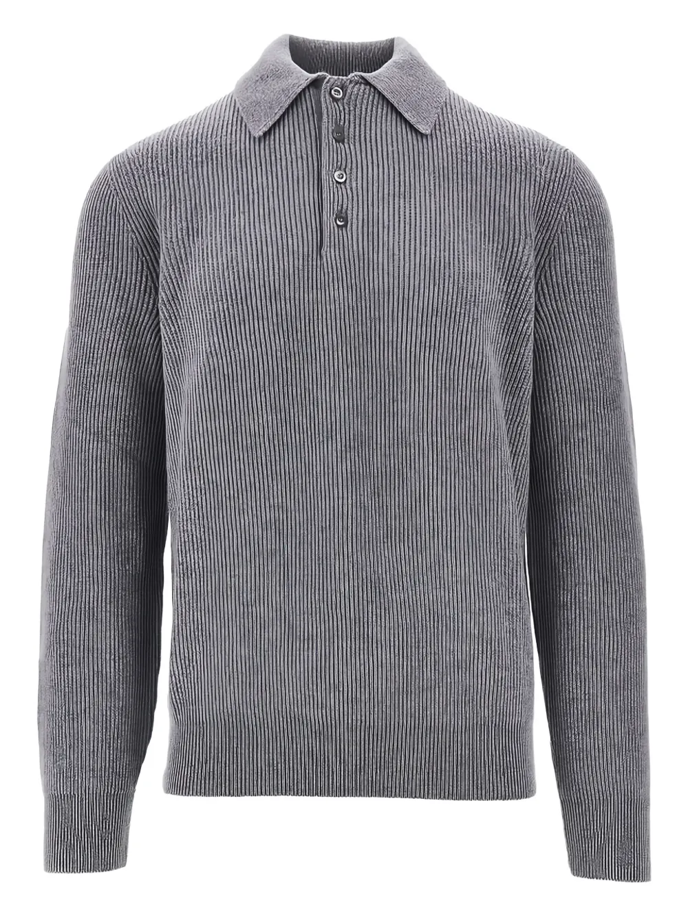 

Рубашка-поло в рубчик Piacenza 1733, серый