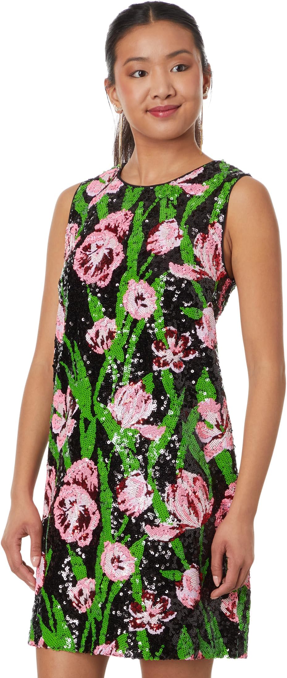

Платье Lilly Pulitzer Axlee Sequin Shift, цвет Onyx Party Petals Sequin