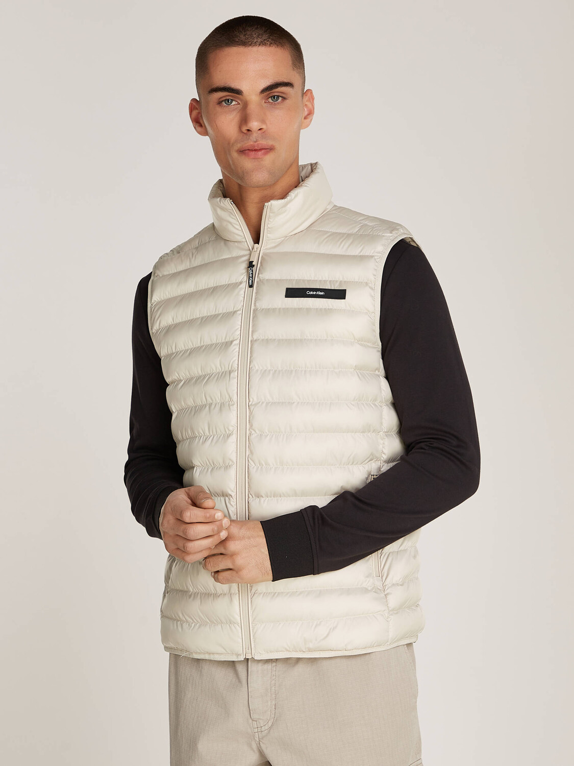 

Куртка Calvin Klein Regular Fit, бежевый