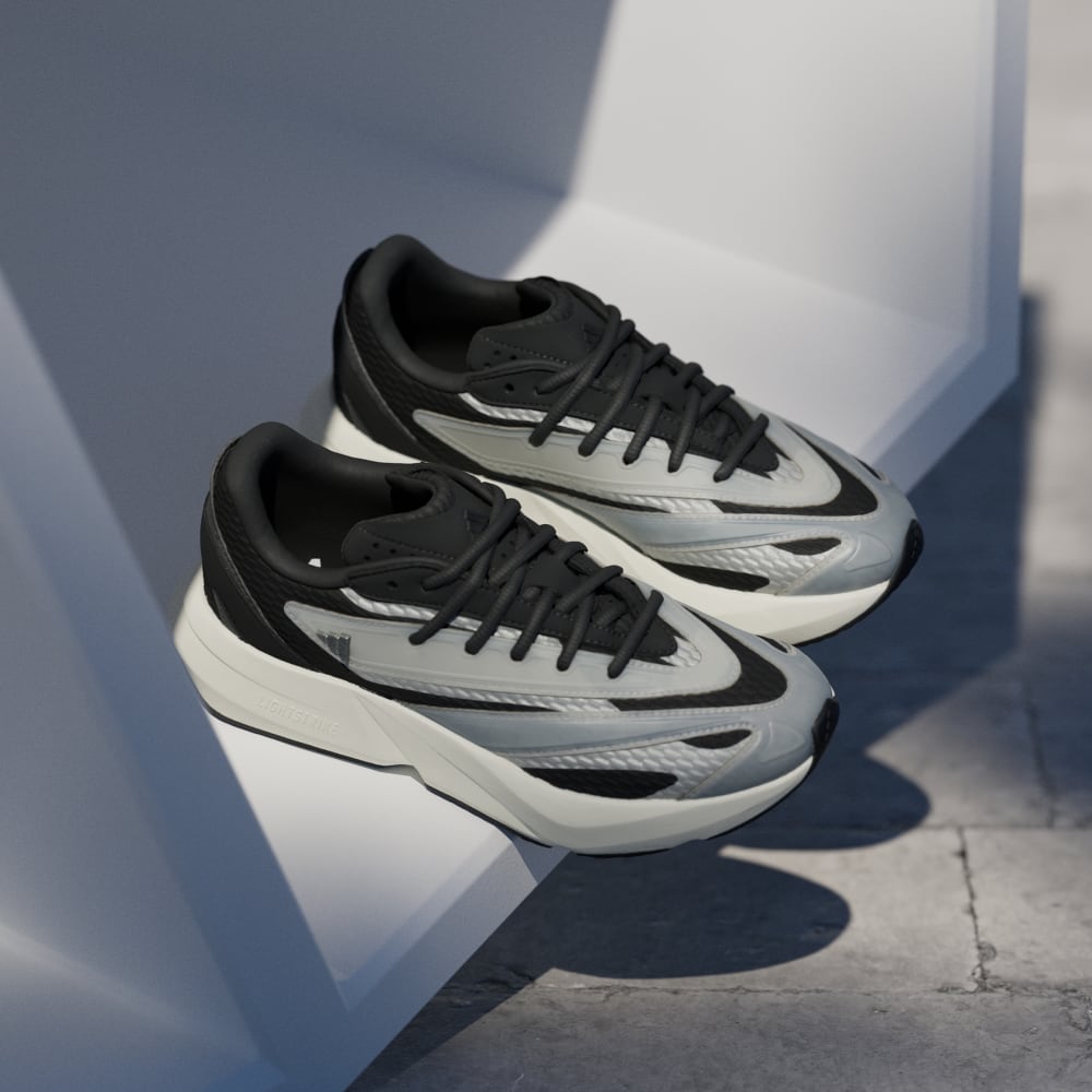 Кроссовки Adidas Lightblaze Shoes, цвет Core Black/Grey One/Carbon — фото 4