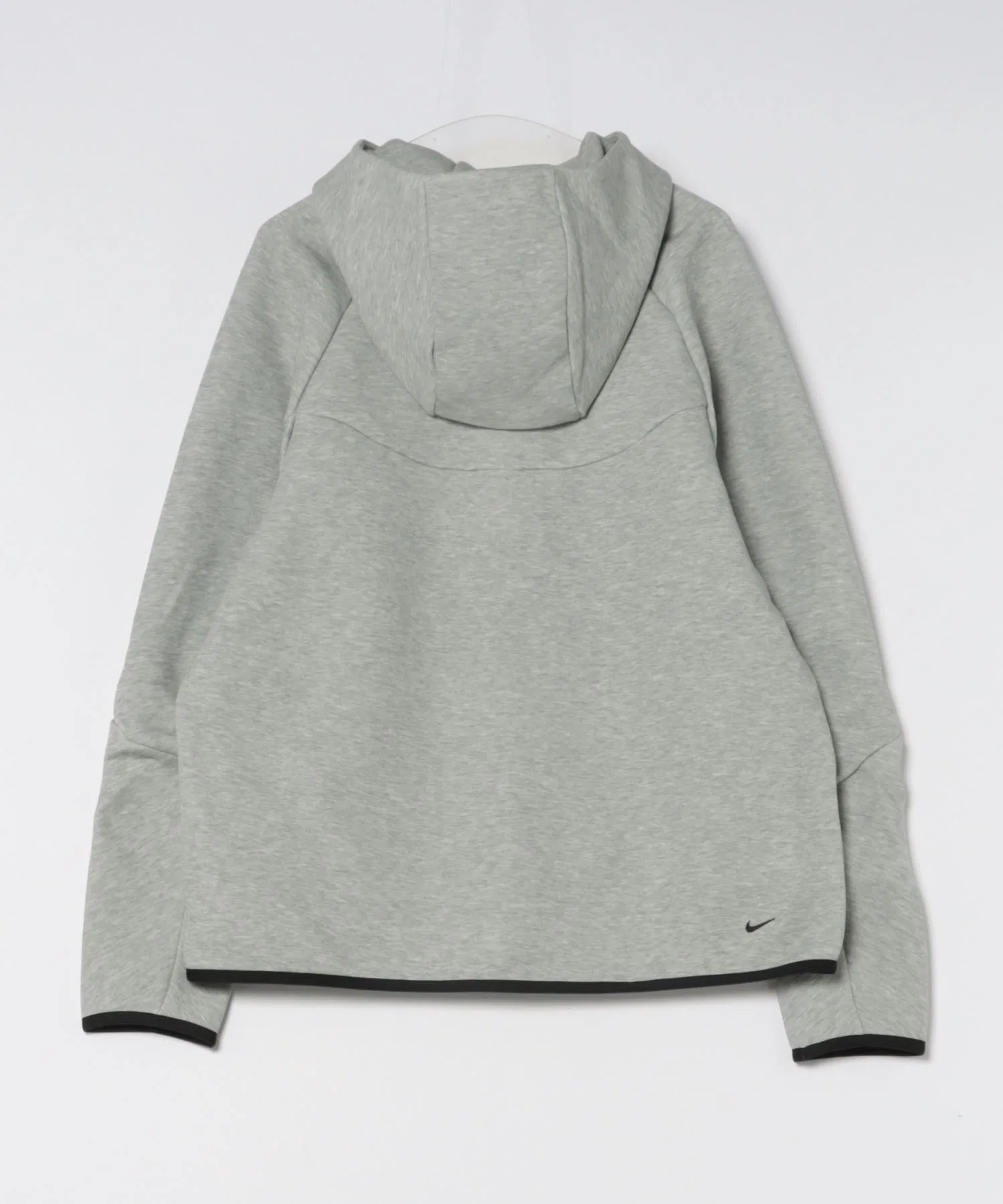 Толстовка NIKE M TCH FLC FZ HOODIE Sweatshirt HV0950 063D GR H/BLK — фото 2