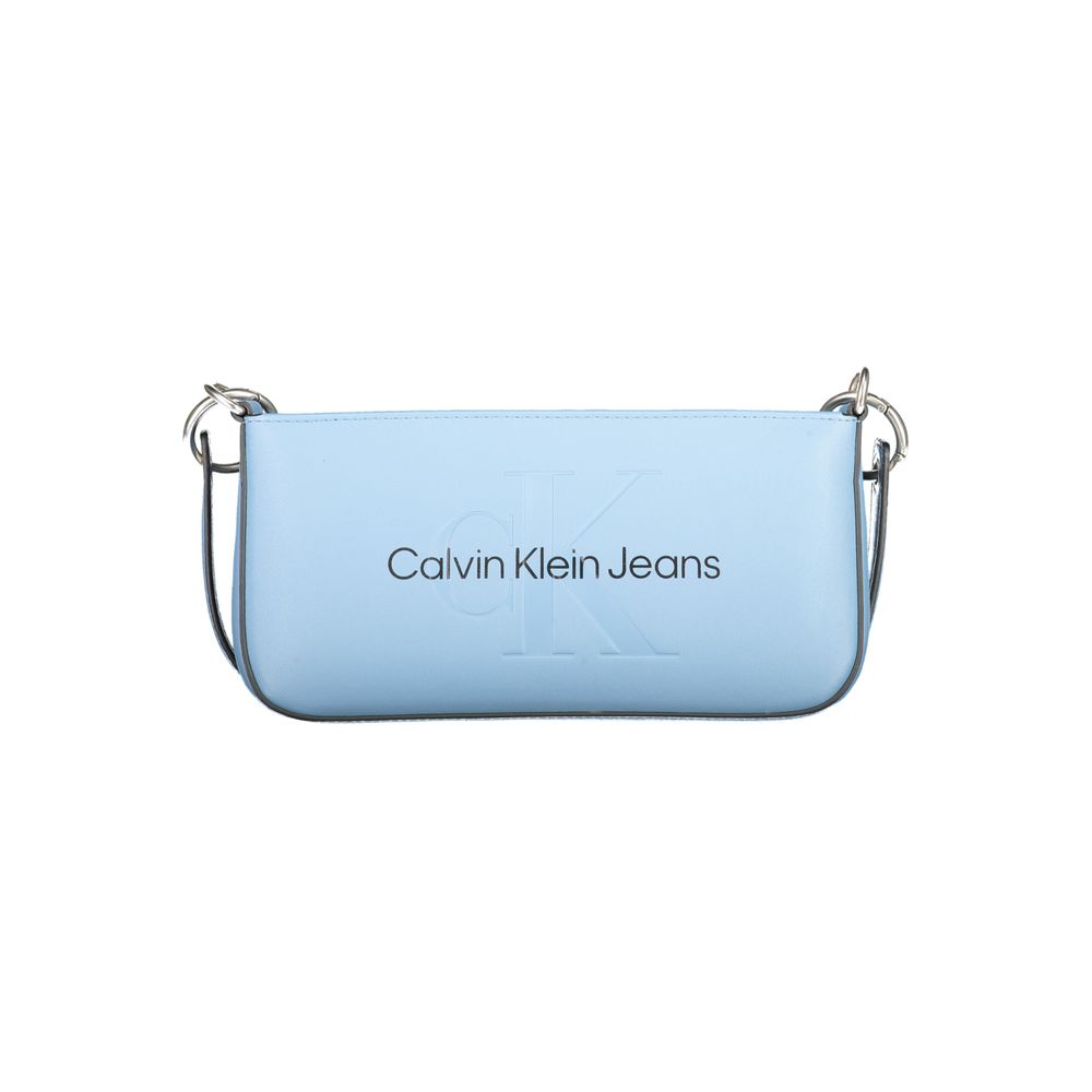 

Сумочка из полиэтилена голубого цвета Calvin Klein