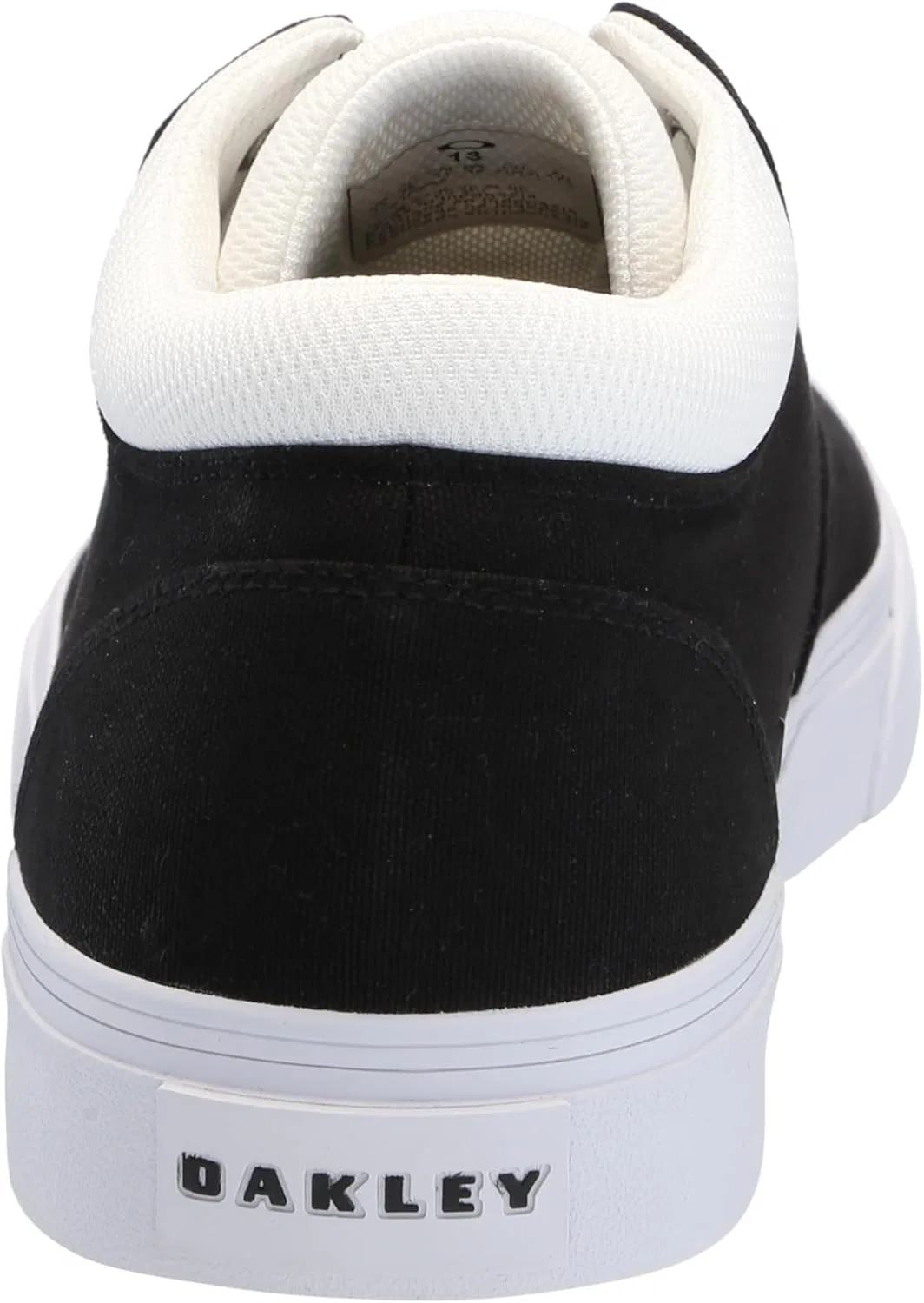 Мужские кроссовки Oakley Banks Low Canvas Walking, Black White — фото 3
