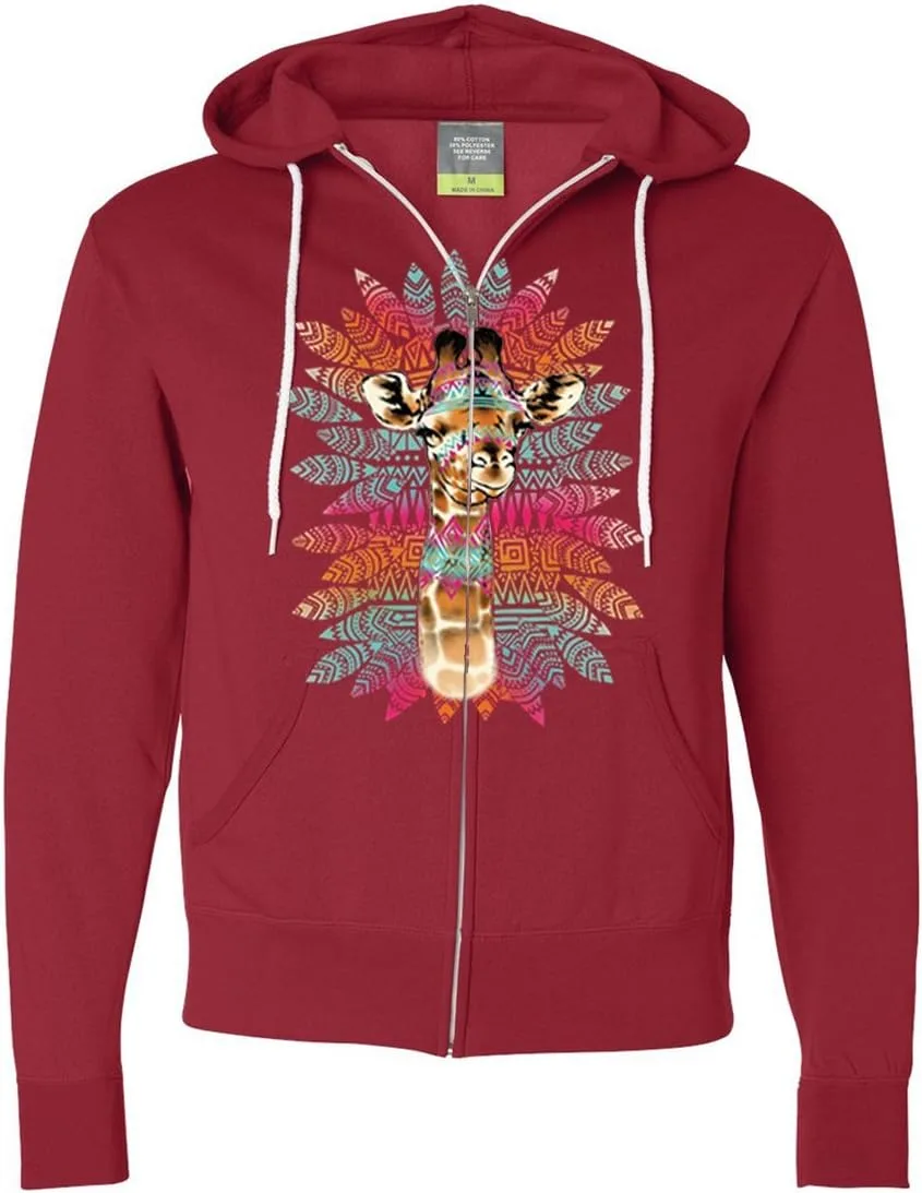 

Толстовка с молнией Tribal Giraffe от Dolphin Shirt Co