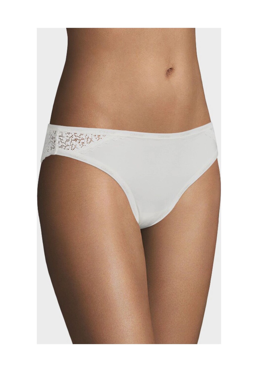 

Кокетливые женские трусы из бразильского кружева Calvin Klein, белый