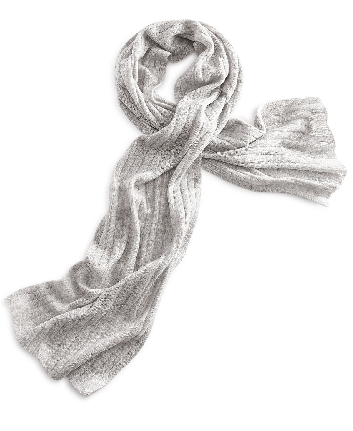 

Шарф из 100% кашемира в рубчик Charter Club