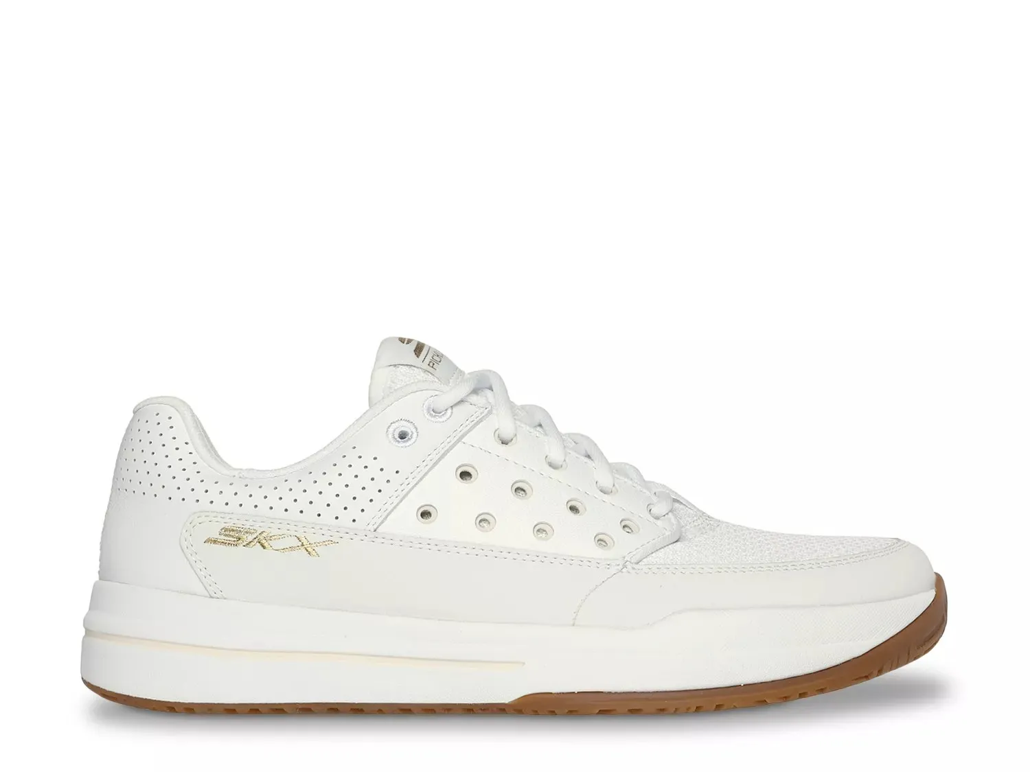 Кроссовки Skechers Viper Court Luxe Pickleball — женские, кремово-белые — фото 3