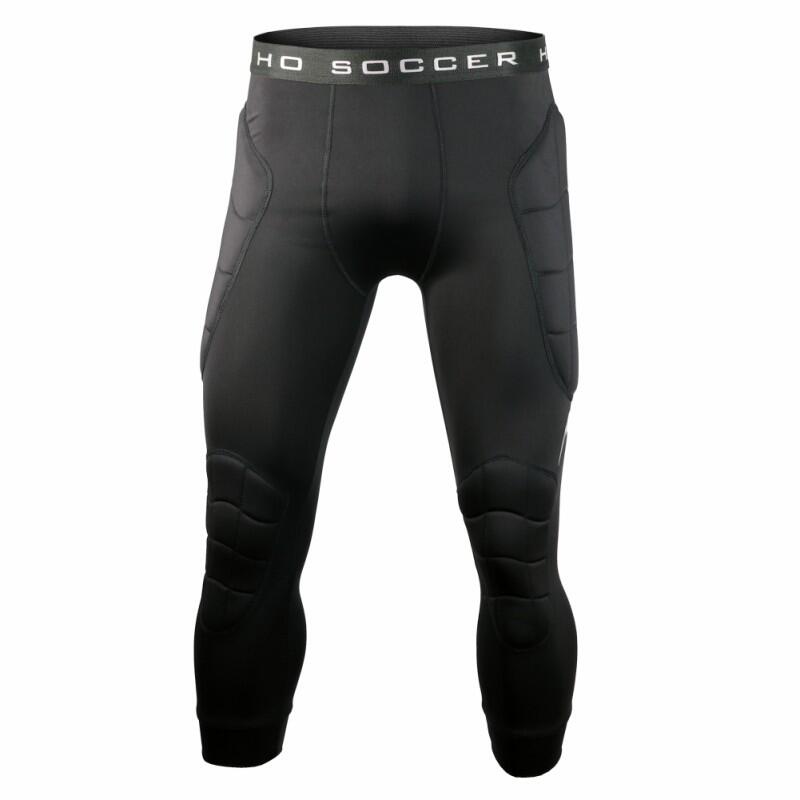 HO SOCCER Футбольные термоштаны Raven длиной 3/4 с защитными элементами. — фото 2