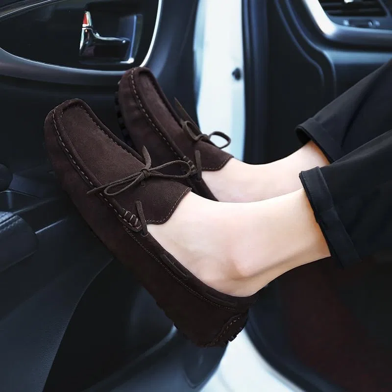 Мокасины кожаные, Loafers, коричневый SayfuR — фото 4
