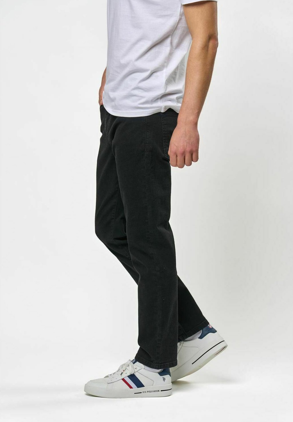 

Джинсы прямого кроя BRATT U.S. Polo Assn., черный