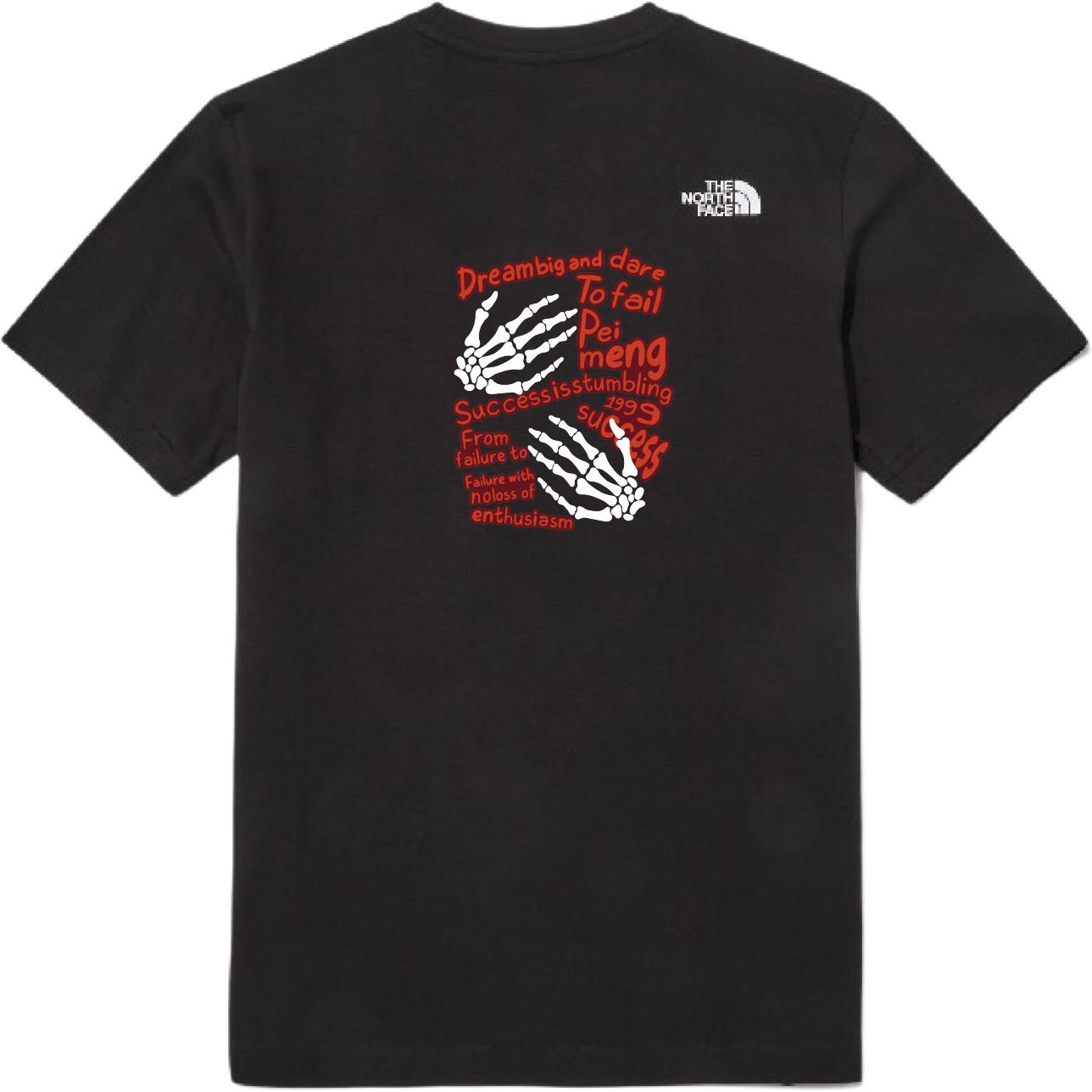 

THE NORTH FACE Американский винтажный пуловер с коротким рукавом, футболка Unisex Black, Черный, THE NORTH FACE Американский винтажный пуловер с коротким рукавом, футболка Unisex Black