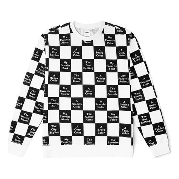 

Толстовка checkerboard 21 hoodie 'white' Vans, белый
