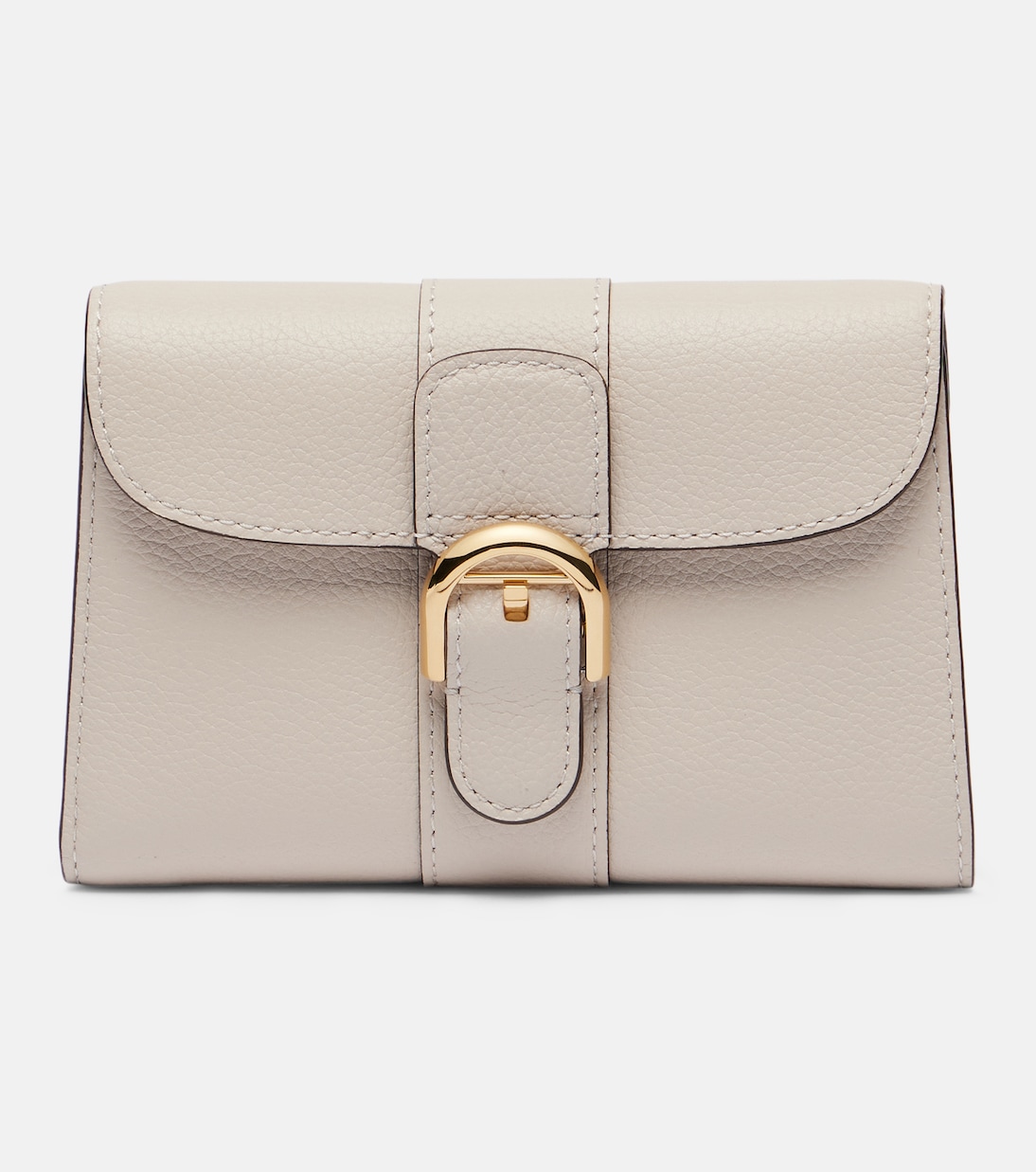 

Кошелек из кожи Brillant Compact Delvaux, Sesame