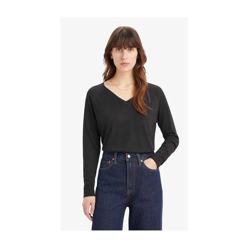 

Свитер Levi's Petal V Neck, черный