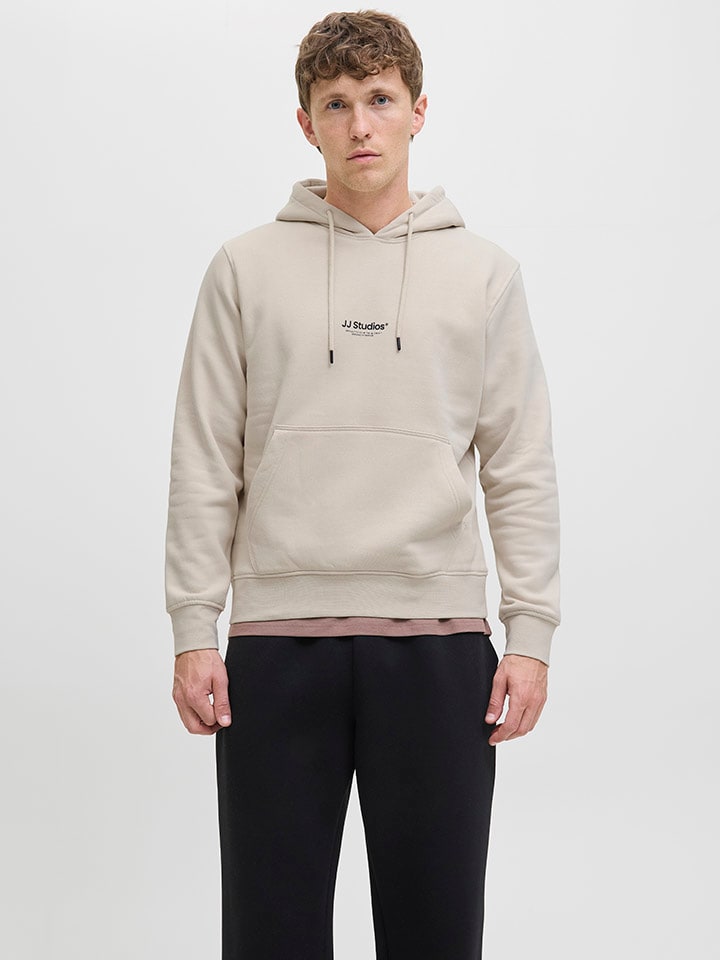

Толстовка с капюшоном Jack & Jones, бежевый