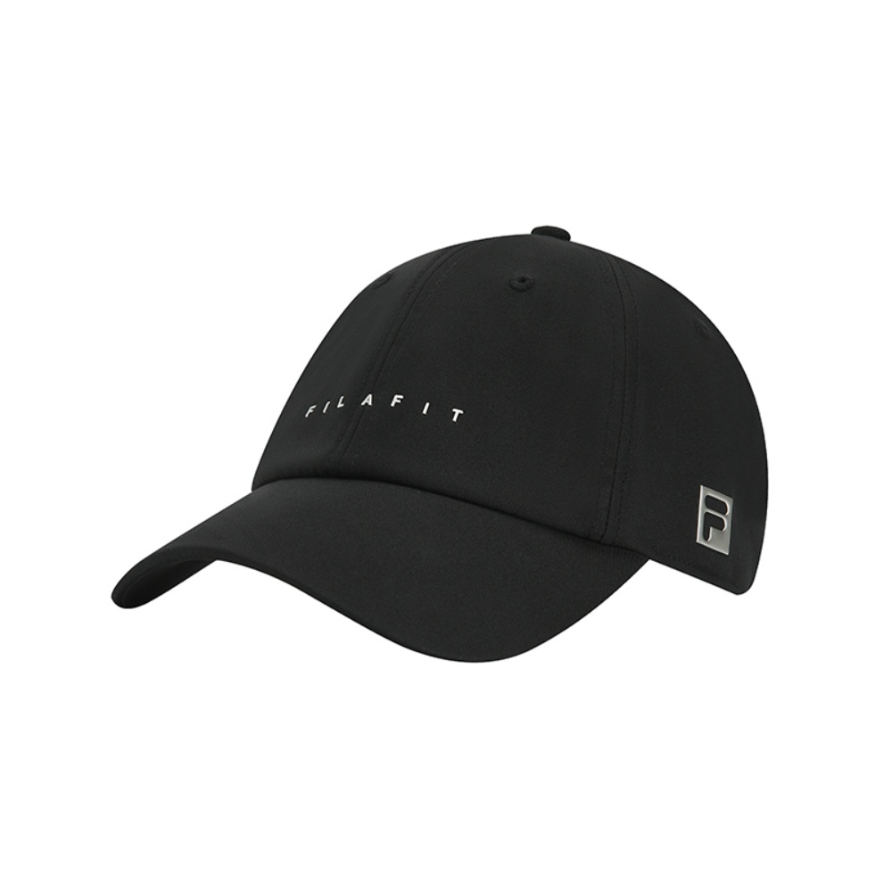 

FILA Фитнес-бейсболка из полиэстера мужская угольно-черная, Jet Black