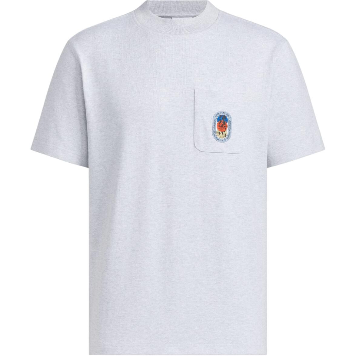 

Футболка мужская светло-серая Adidas Originals, серый