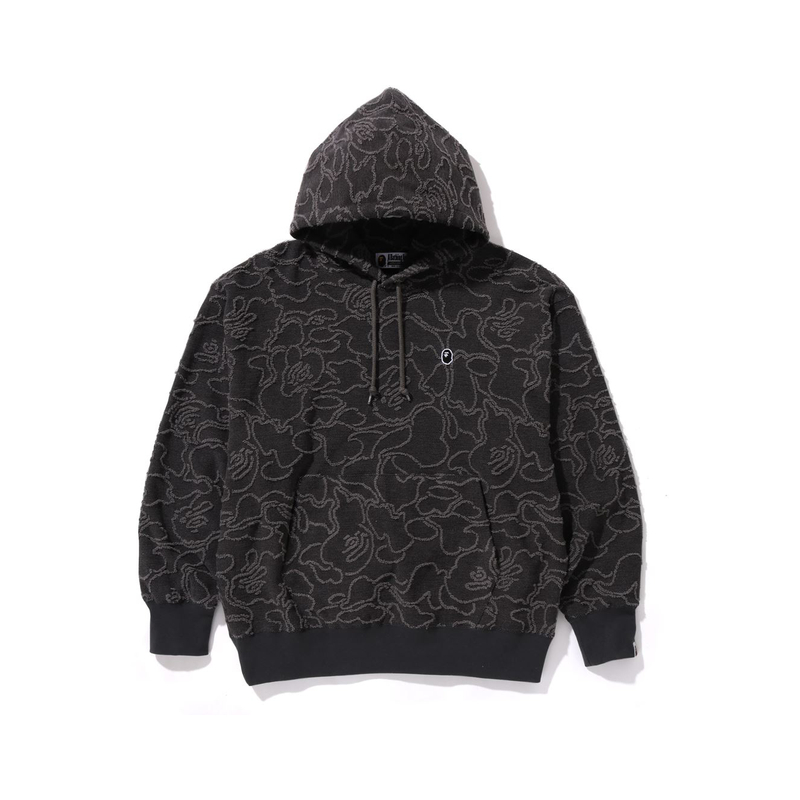 

Толстовка Bape Neon Camo Jacquard с капюшоном свободного кроя A BATHING APE, Black BKX