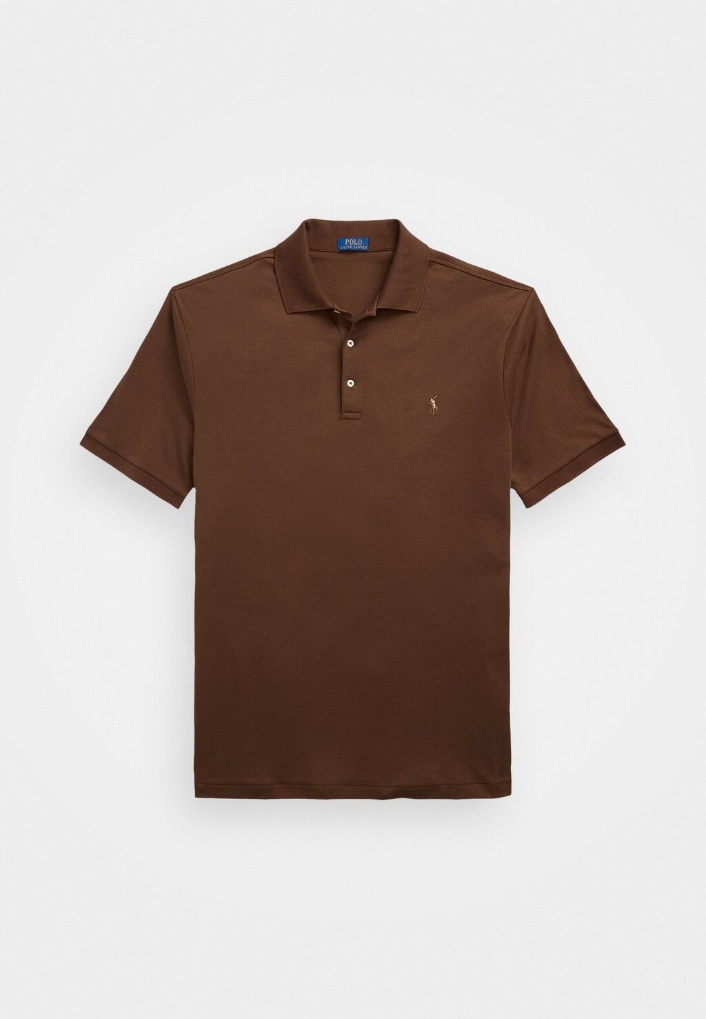 

Поло SOFT COTTON POLO SHIRT Ralph Lauren, коричневый