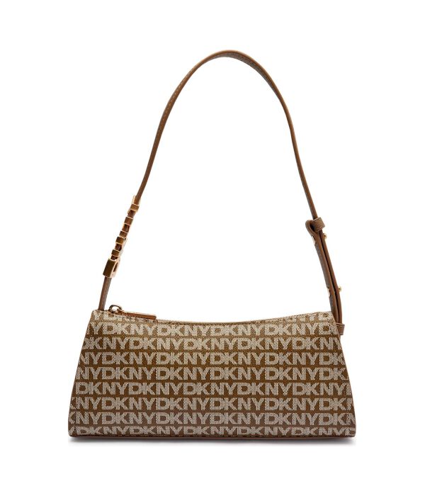 

Сумка через плечо Аврил Dkny, коричневый