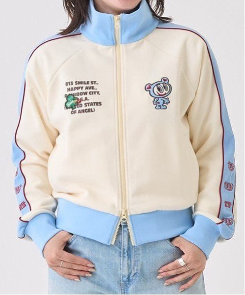 Спортивная куртка Накамура-кун Pom ponette junior, Ivory