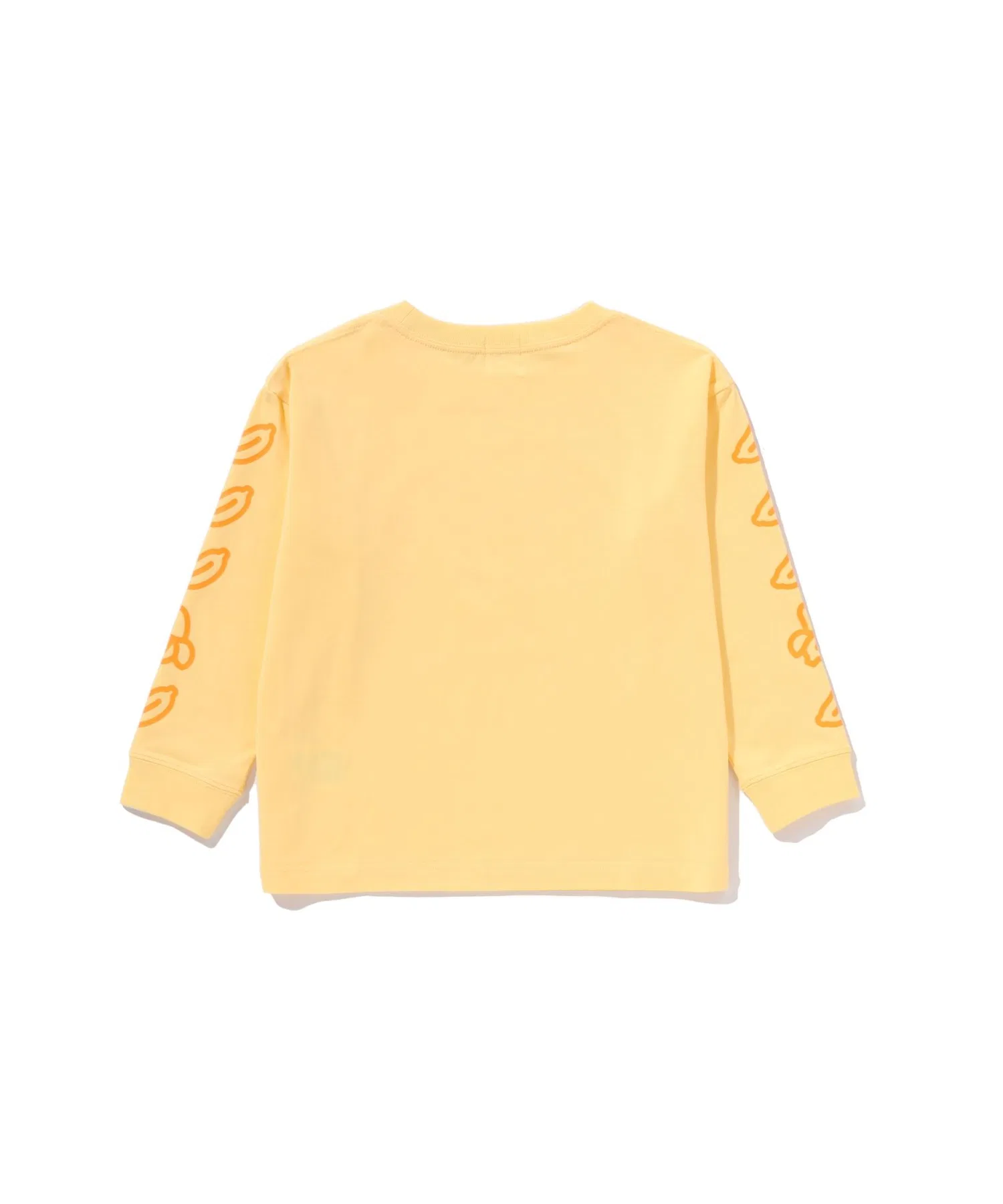 Детская футболка A BATHING APE BABY MILO BANANA с принтом сапфирового цвета — фото 3