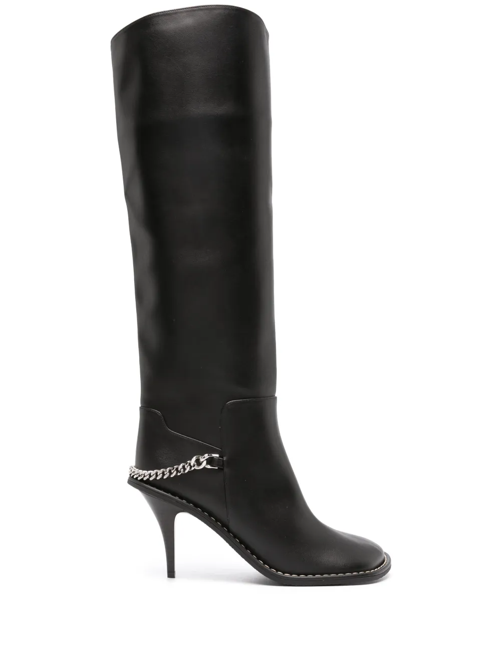 Сапоги Ryder 110 с заостренным носком STELLA MCCARTNEY, черный