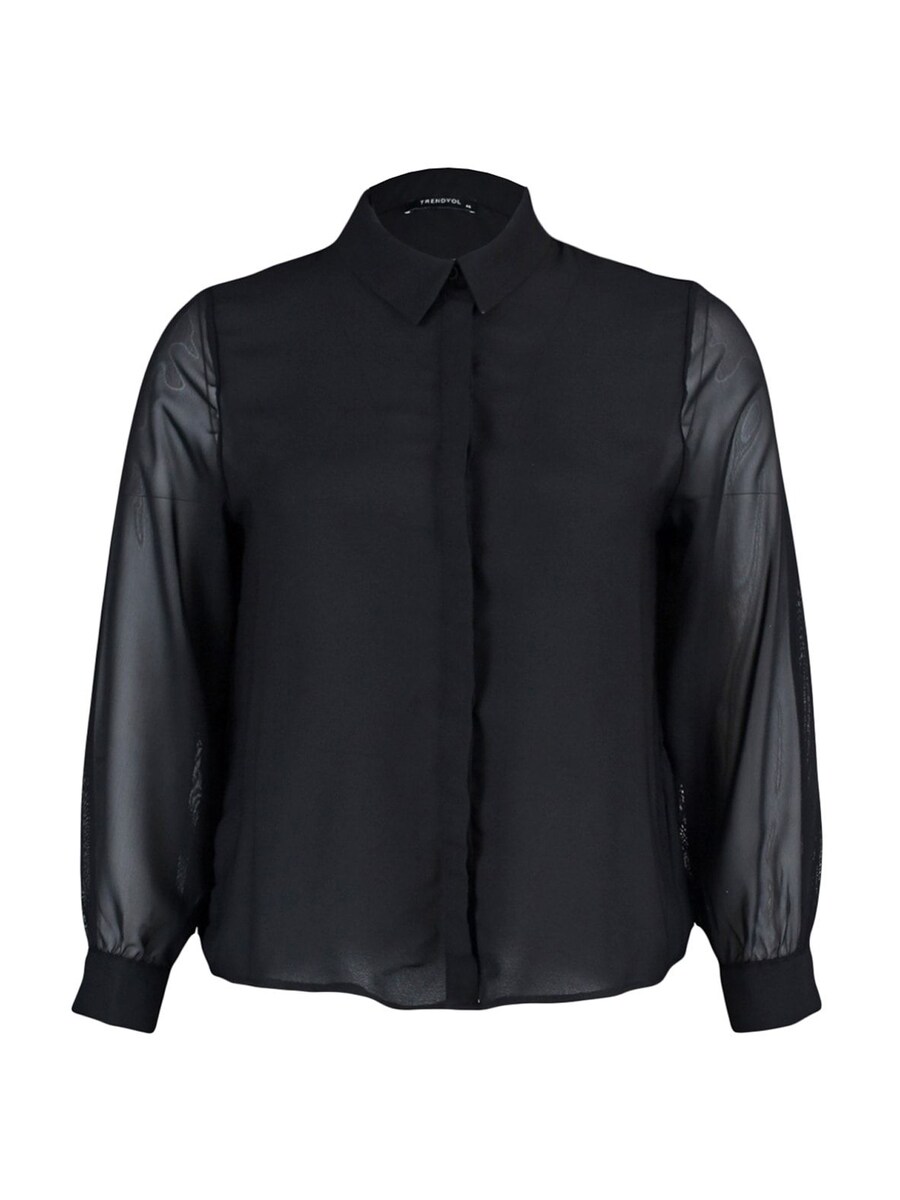 

Блуза Trendyol Curve, черный