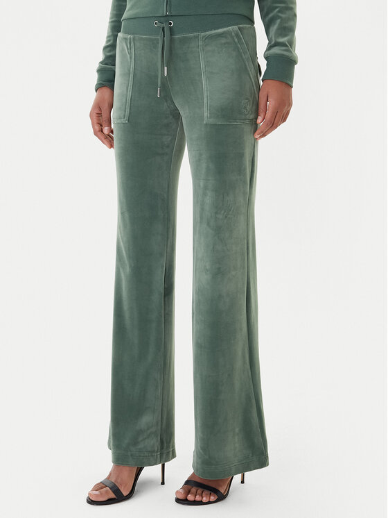 

Спортивные брюки flared leg Layla JCSEBJ001 Juicy Couture, зеленый