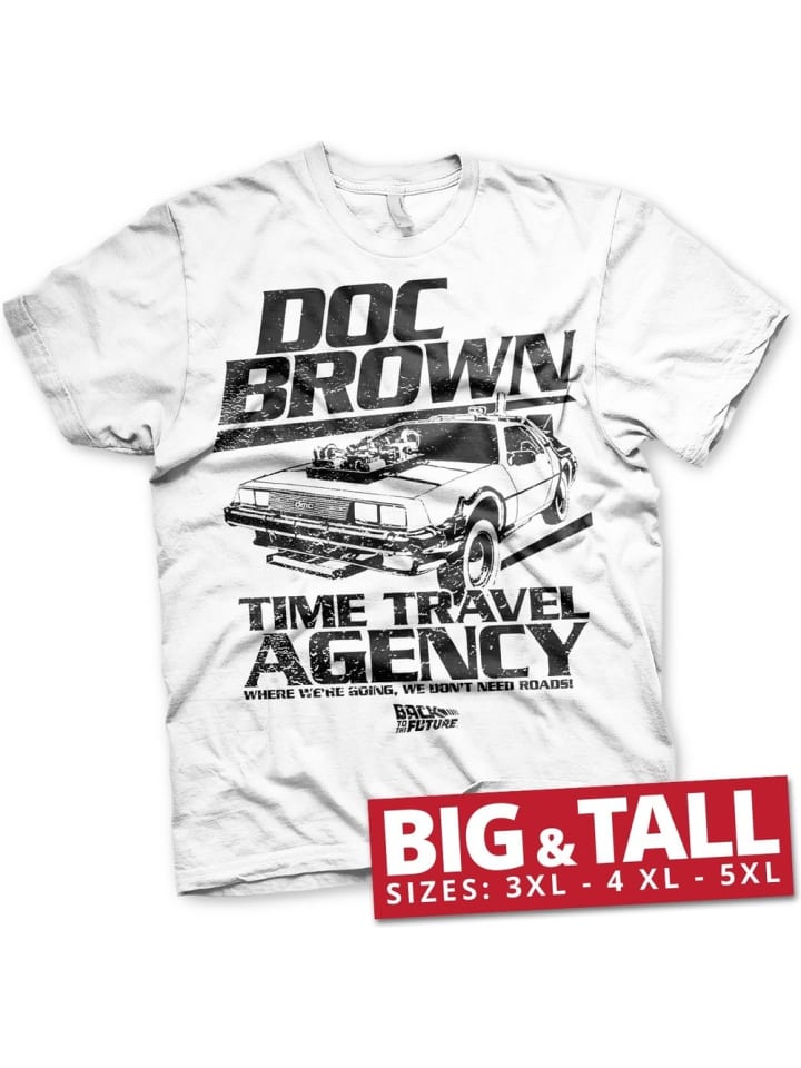 

Back To The Future Белая футболка, Белый, Back To The Future Белая футболка