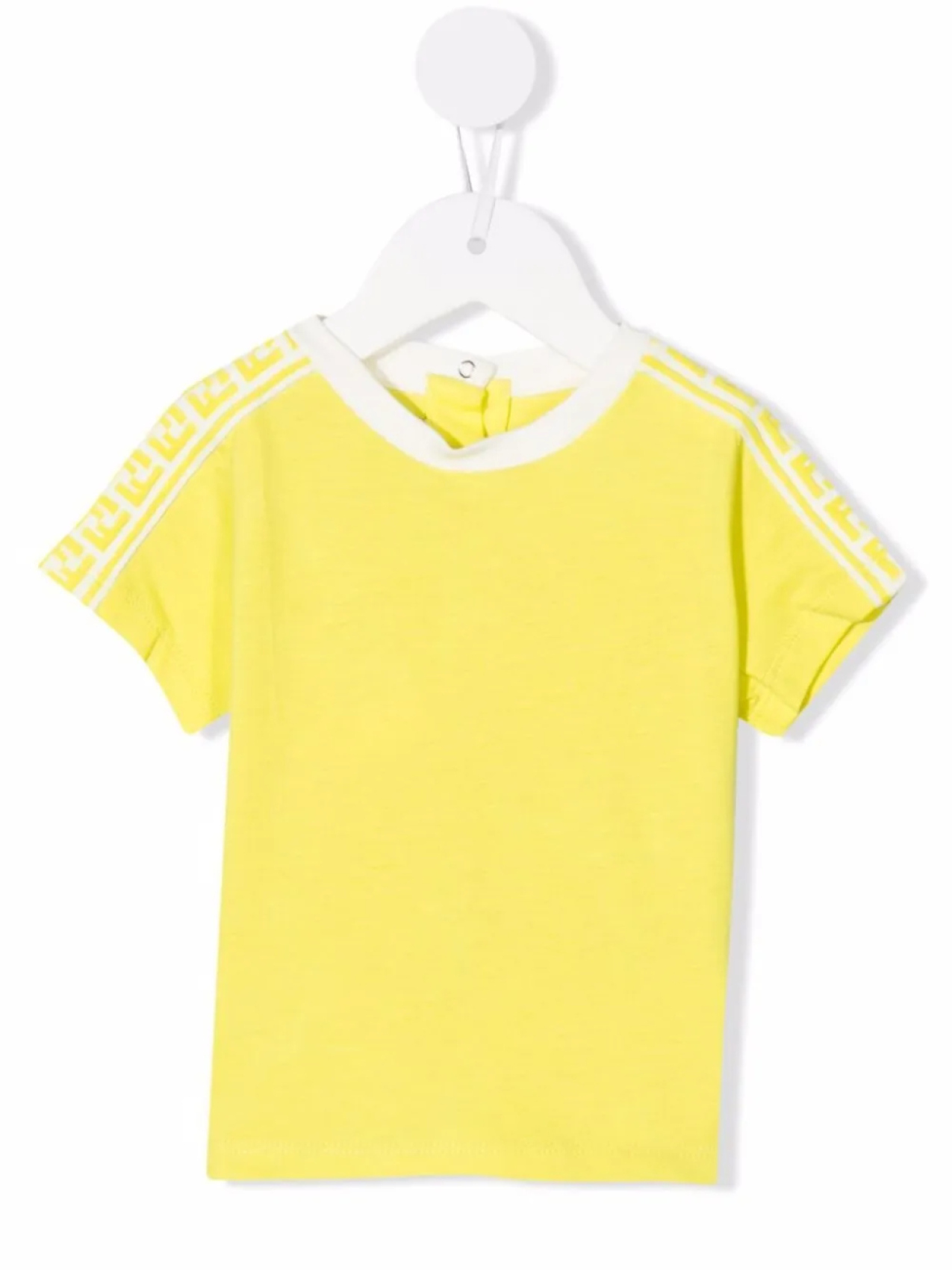 

Футболка с логотипом FF Fendi Kids, зеленый