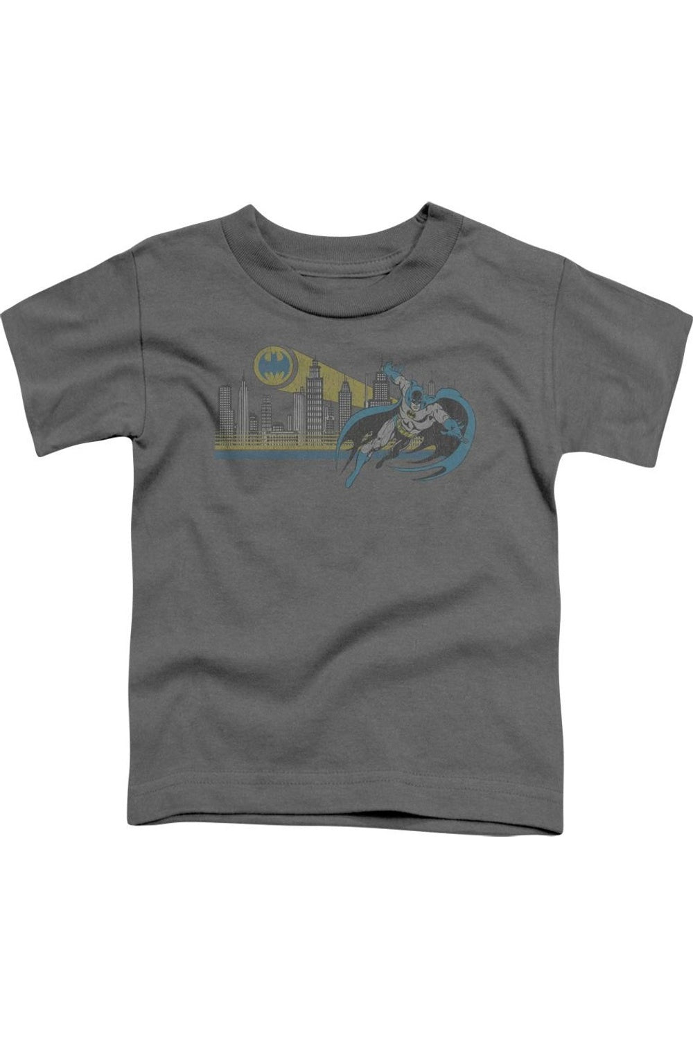 

Футболка для малышей DC Comics Gotham Retro с коротким рукавом Gildan, Charcoal