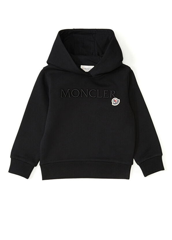 Толстовка для девочек с капюшоном Moncler, черный
