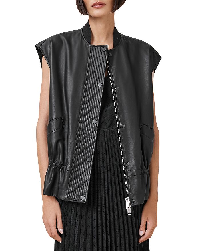 

Софи Леа Жилет ALLSAINTS, черный