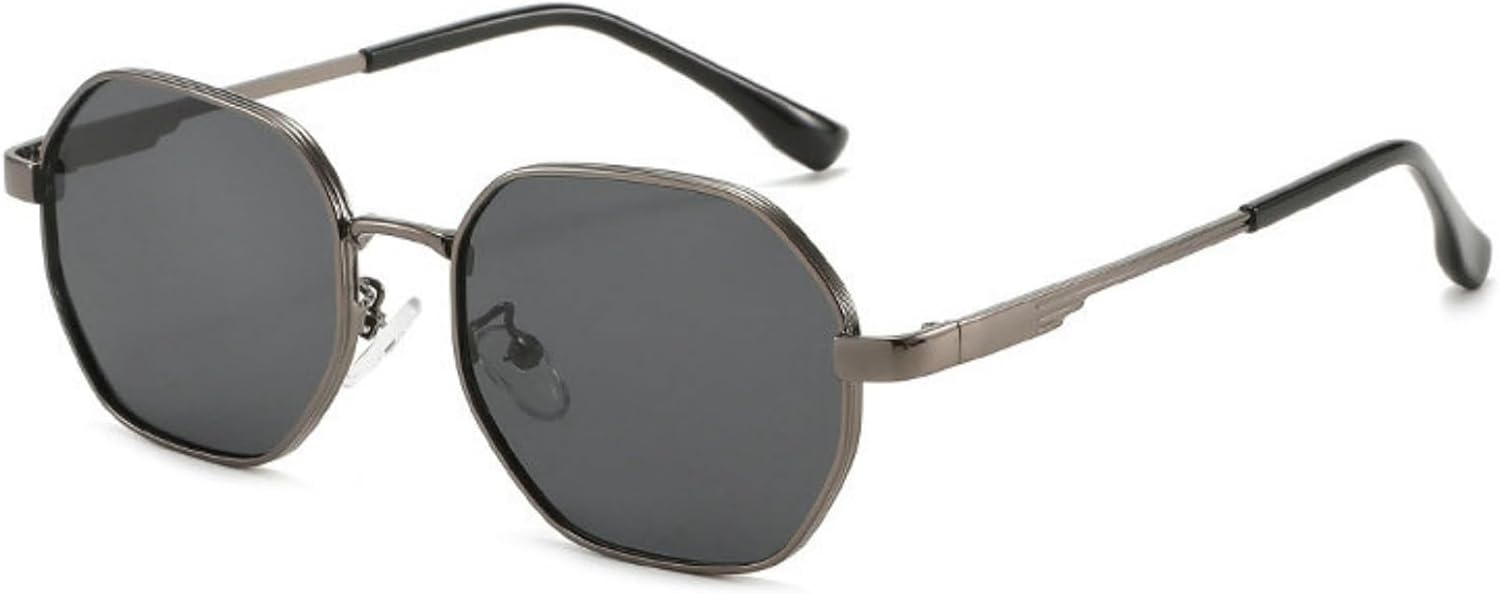 

Солнцезащитные очки Willochra в стиле ретро с золотистым металлическим панком, квадратной формы, для женщин и мужчин, узкие шестиугольные, черные, с защитой от УФ-излучения UV400, C6