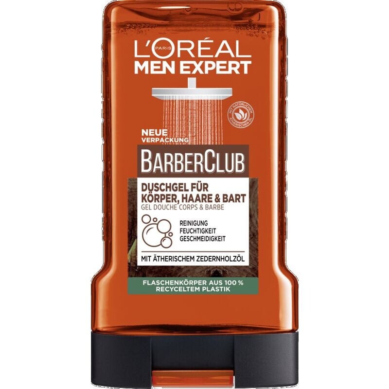 

BarberClub Гель для душа «все в одном» для тела, волос и бороды L’Oréal Paris, 250 ml