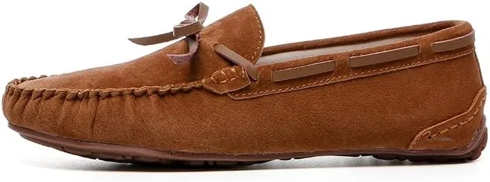 Лоферы замшевые мужские, Moccasins Boatshoes, желтый PUGHGAETZF — фото 3