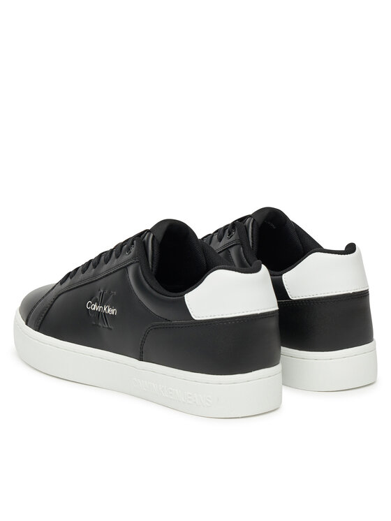 Кроссовки Classic Cupsole Mono Lth YM0YM01369 Calvin Klein Jeans, черный — фото 3