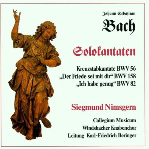 

CD диск Bach, J.S. / Windsbacher Knabenchor: Solo Cantatas: Kreuzstab