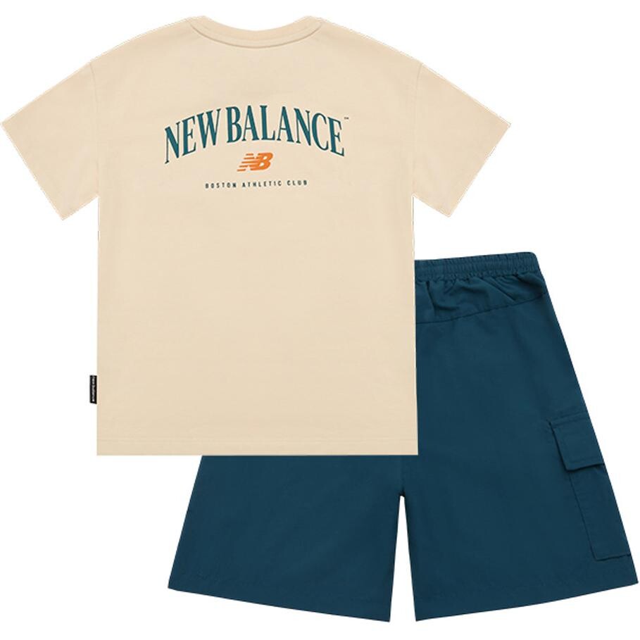 PS Повседневная спортивная одежда New Balance, кремовый — фото 2