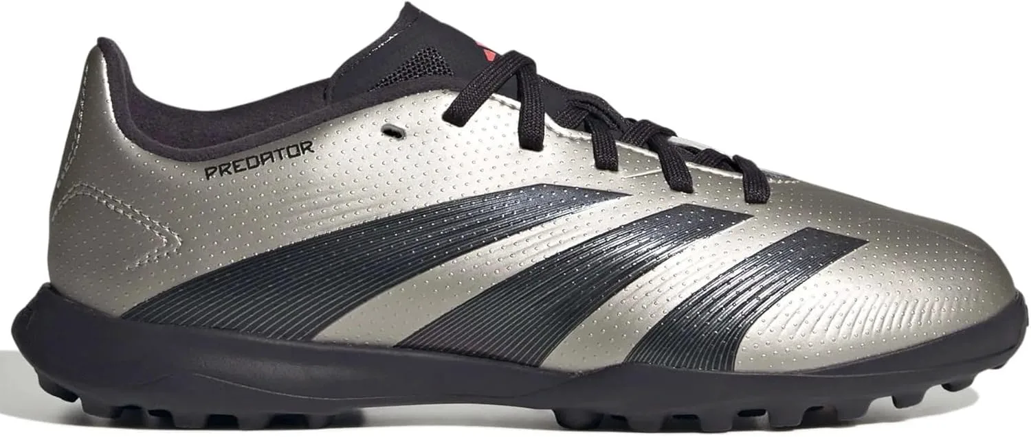 

Футбольные кроссовки Adidas Originals Boys' League Predator для игры на траве, металлик/черный