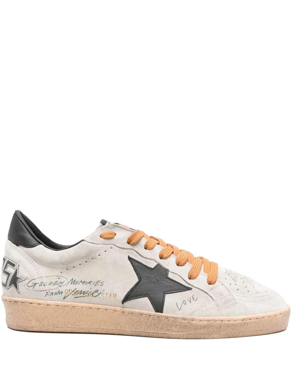 

Кеды Ball Star GOLDEN GOOSE, нейтральный