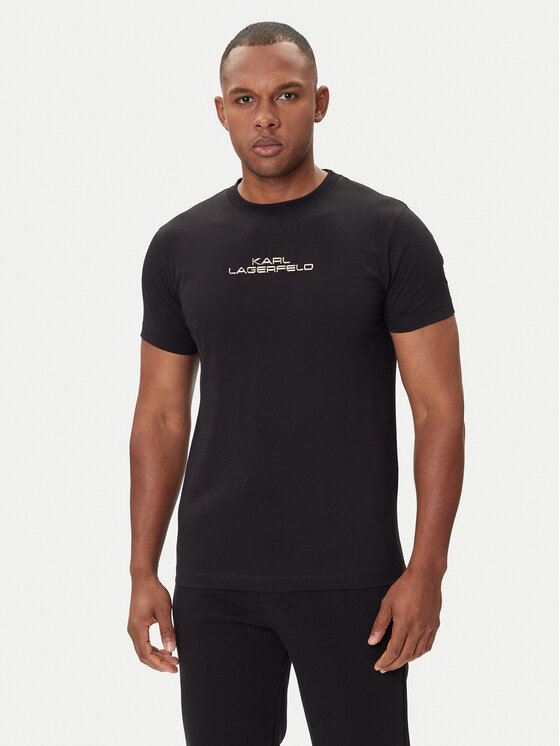 

Футболка regular fit 755061 554242 Karl Lagerfeld, чёрный