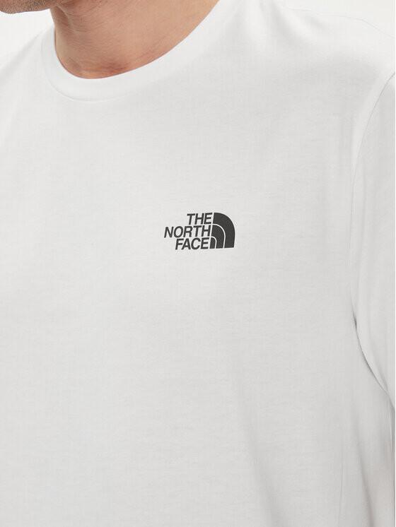 Футболка стандартного кроя The North Face, белый — фото 4