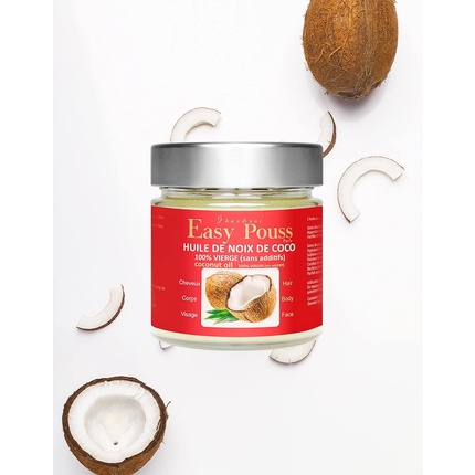 Натуральное кокосовое масло первого отжима Shandrani Paris питает и разглаживает Easy Pouss — фото 2