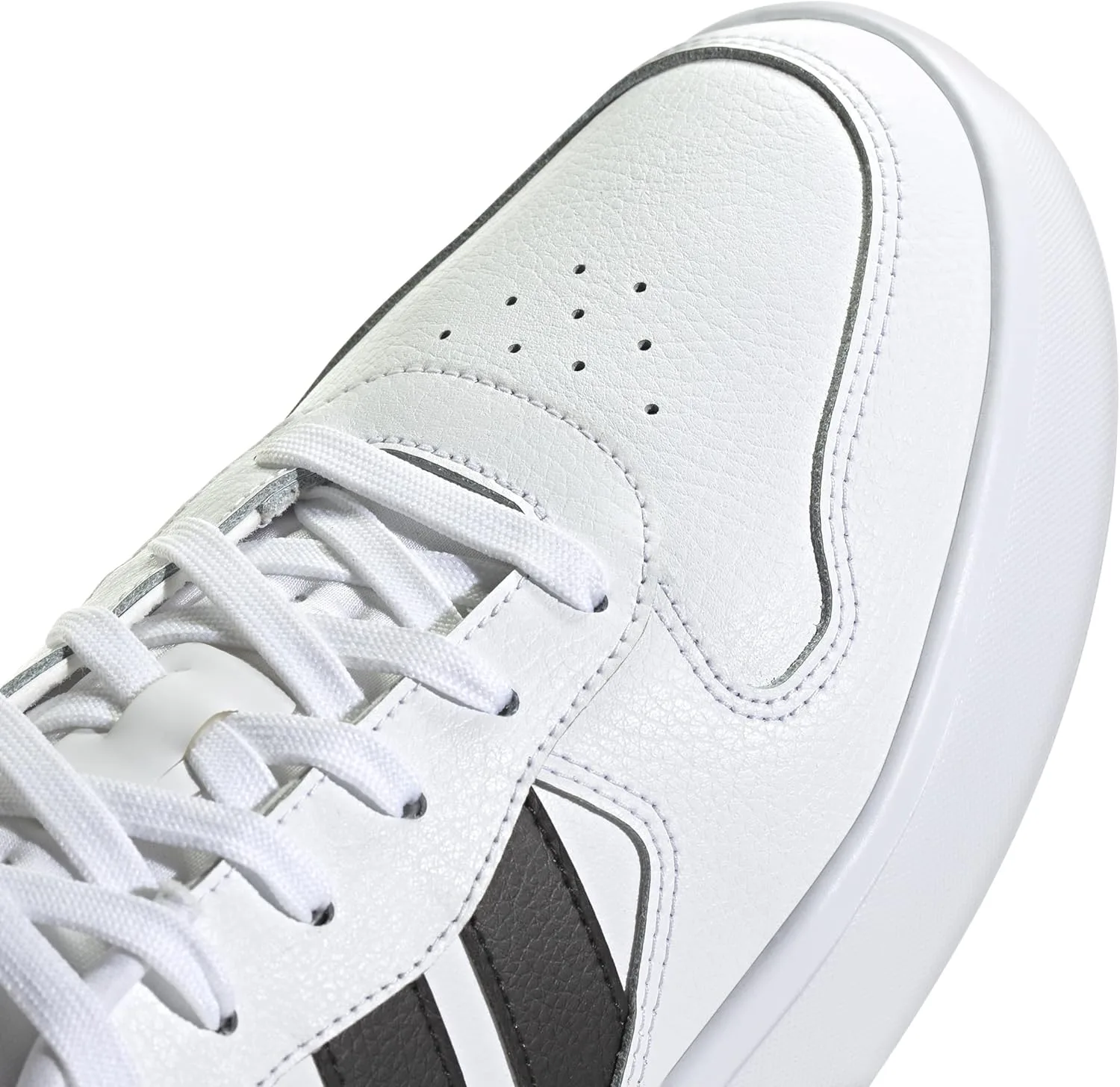 Мужские кроссовки Adidas Litecurt, белый/черный/серый — фото 4