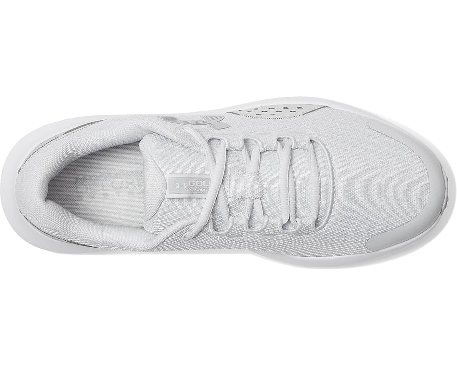 Кроссовки Under Armour Surge Golf Cleats, цвет Halo Gray/Halo Gray/Metallic Silver — фото 2